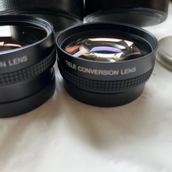2 Panasonic camera lenses Wide Conversion Lens and Tele conversion lens - Picture 10 of 11